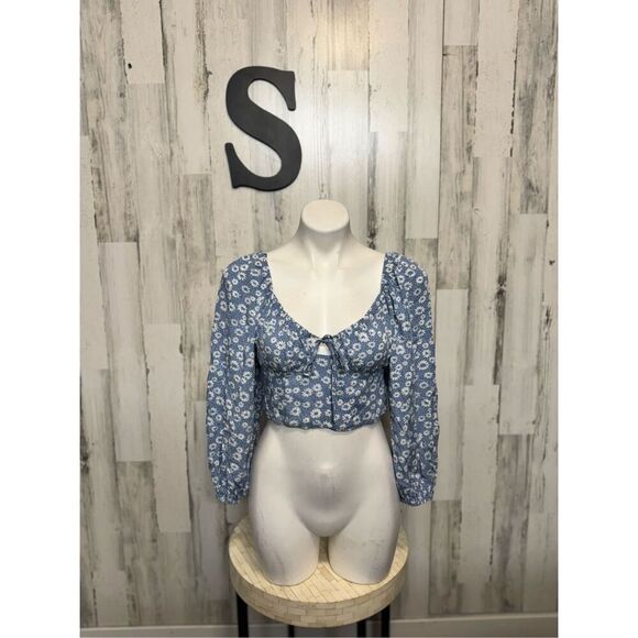 Wild fable blue blouse - Picture 1 of 9